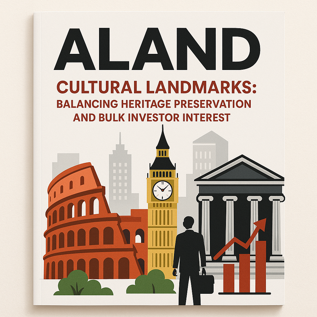 Balancing Heritage Preservation and Investment at Cultural Landmarks